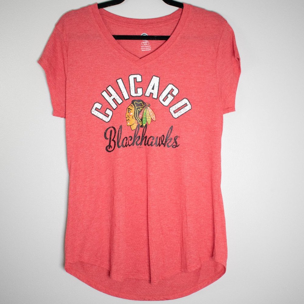 Women's Chicago Blackhawks Short Sleeve‎ T-Shirt